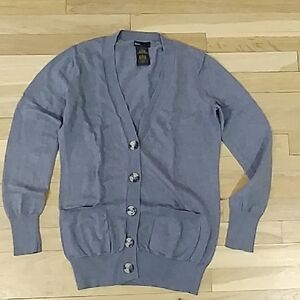 Grace Charcoal Cardigan Sweater
